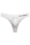 PIYAX sous-vêtements Transparents Sexy pour Hommes, Tongs de Sport, Fitness, Lettre, Hanche Fine, Culotte Sissy, String en So