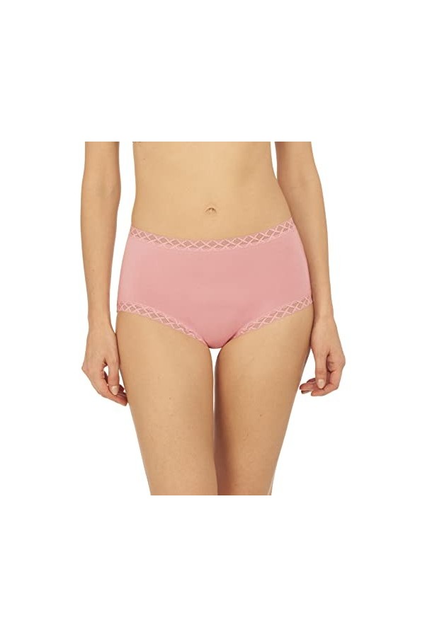 Natori Bliss pour femme : culotte int grale, Hibiscus, XXL