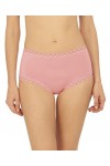 Natori Bliss pour femme : culotte int grale, Hibiscus, XXL