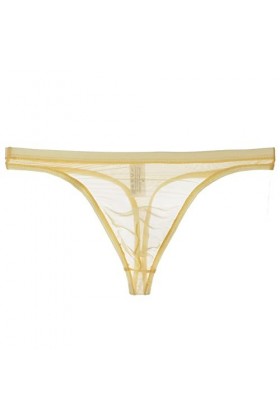 NAZARR sous-vêtements for Hommes Sexy Gaze Transparente Hommes Bikini String String Solide Jockstrap caleçon mâle Ultra-Mince