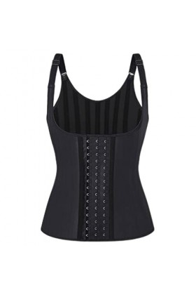 Crochet Taille Réglable Formateur 25 Acier Désossé Minceur Corset Workout Ceinture Gilet Latex Femmes Body Shaper Plus La Tai
