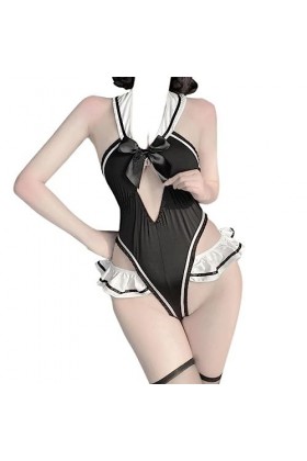 Lingerie Femme Sexy Body School Girl Cosplay Costumes Mignonne Lolita Maid Girl Teddy Jeu de Rôle Sous-Vêtements Vêtements de