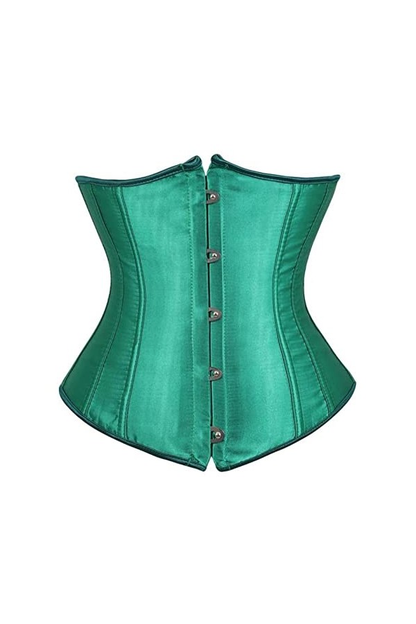 EshAls Corset gothique sous la poitrine et corset bustiers haut dentraînement ceinture de corps grande taille lingerie S-6XL