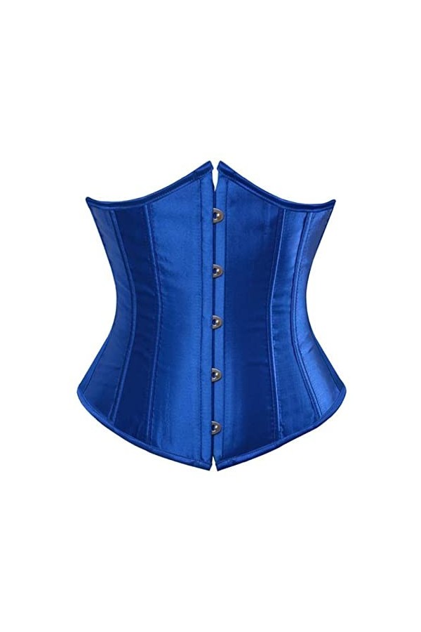 EshAls Corset gothique sous la poitrine et corset bustiers haut dentraînement ceinture de corps grande taille lingerie S-6XL