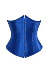 EshAls Corset gothique sous la poitrine et corset bustiers haut dentraînement ceinture de corps grande taille lingerie S-6XL