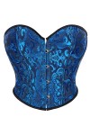 Bustier court, bustier victorien, corselet à baleines en plastique pour femme, grande taille