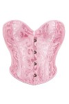 Bustier court, bustier victorien, corselet à baleines en plastique pour femme, grande taille