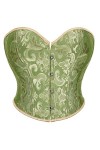 Bustier court, bustier victorien, corselet à baleines en plastique pour femme, grande taille