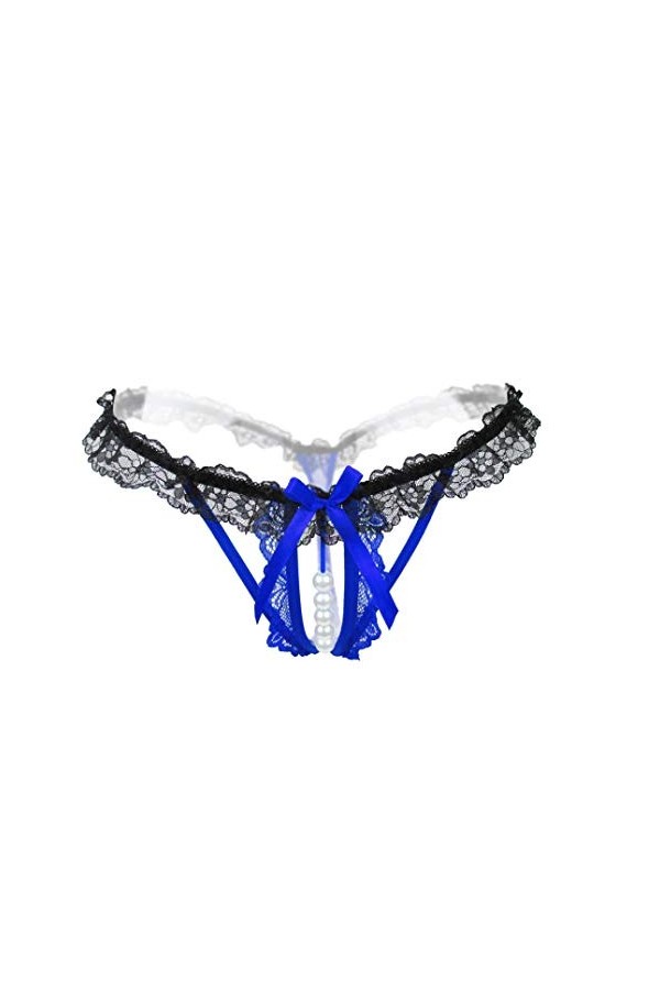 MORCHAN Femmes Culottes Culottes Sexy en Dentelle Creuse Intimates Lingerie sous-Vêtements Taille: 50/115,Rouge 