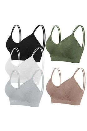 LSEEKA Weibliche Tasse Brust Sexy BHS Leibchen Weste Frauen Bequeme Unterwäsche Meine Bestellung, vert, taille unique