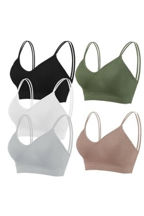 LSEEKA Weibliche Tasse Brust Sexy BHS Leibchen Weste Frauen Bequeme Unterwäsche Meine Bestellung, vert, taille unique