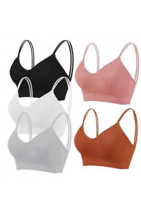 LSEEKA Weibliche Tasse Brust Sexy BHS Leibchen Weste Frauen Bequeme Unterwäsche Meine Bestellung, Café, taille unique