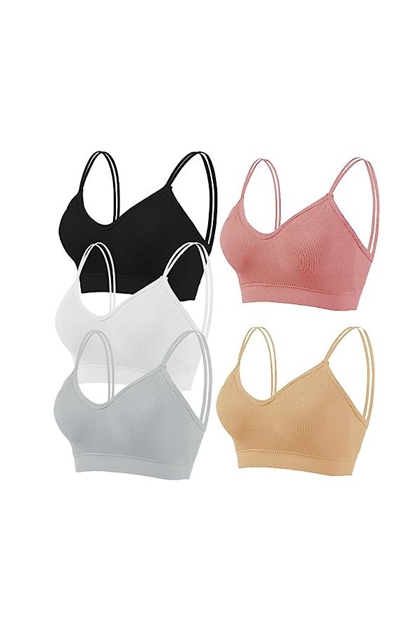 LSEEKA Weibliche Tasse Brust Sexy BHS Leibchen Weste Frauen Bequeme Unterwäsche Meine Bestellung, kaki, taille unique