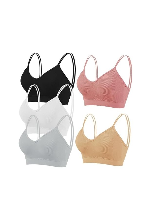 LSEEKA Weibliche Tasse Brust Sexy BHS Leibchen Weste Frauen Bequeme Unterwäsche Meine Bestellung, kaki, taille unique