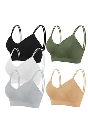 LSEEKA Weibliche Tasse Brust Sexy BHS Leibchen Weste Frauen Bequeme Unterwäsche Meine Bestellung, beige, taille unique