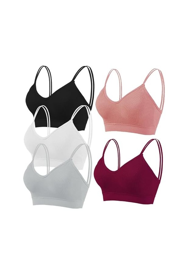 LSEEKA Weibliche Tasse Brust Sexy BHS Leibchen Weste Frauen Bequeme Unterwäsche Meine Bestellung, rouge, taille unique