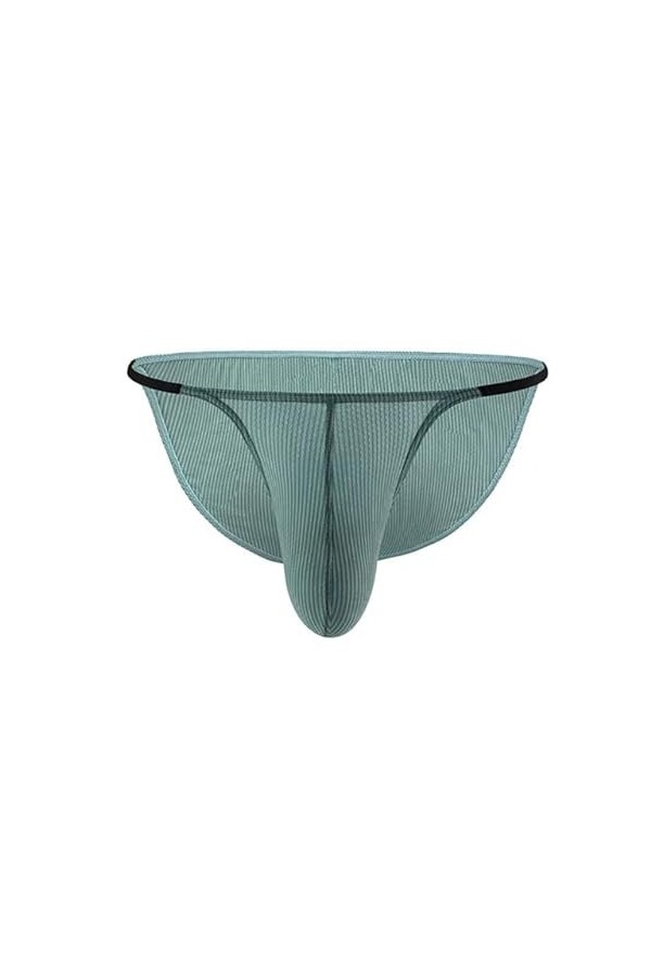 NJUDE Sous-vêtements sexy pour homme - Mini culotte pénis - String taille basse - Bikini hombre - Lingerie érotique