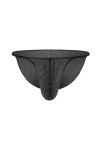 NJUDE Sous-vêtements sexy pour homme - Mini culotte pénis - String taille basse - Bikini hombre - Lingerie érotique