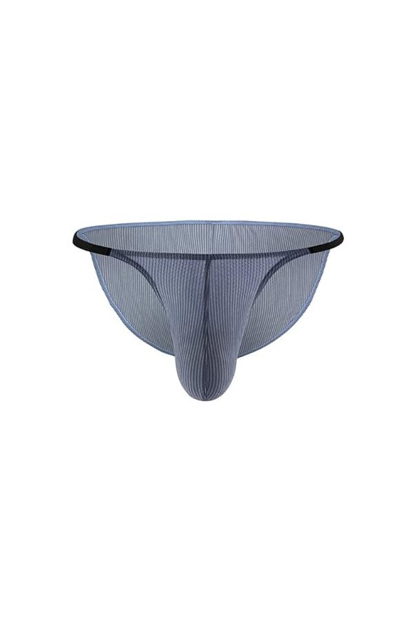 NJUDE Sous-vêtements sexy pour homme - Mini culotte pénis - String taille basse - Bikini hombre - Lingerie érotique