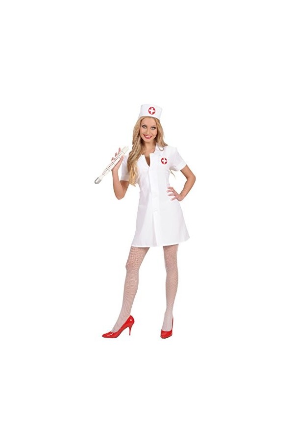 NET TOYS Costume de surs Sexy - L FR 44/46 | Costume dinfirmière | Déguisement Bonne sur Sexy | Tenue infirmière Sexy