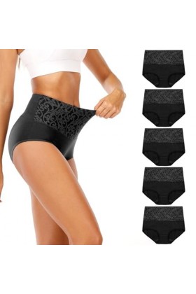 Lingerie pour femme - Taille haute - Lingerie sexy - Sous-vêtements sexy - Sous-vêtements de nuit - Hipster - Stretch - Sous-