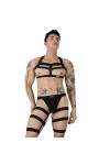 sous-vêtements pour Hommes, Bretelles de Harnais Sexy, Ceinture de Jambe, Slips, Chaussettes Longues, Lingerie, Ensemble de C