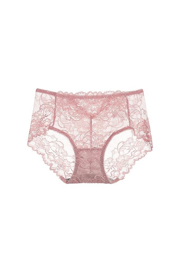 OATTIS 2 Pièces sous-vêtements Sexy pour Femmes avec Fesses Découpées en Dentelle Et Pantalon Triangle Confortable, Entrejamb