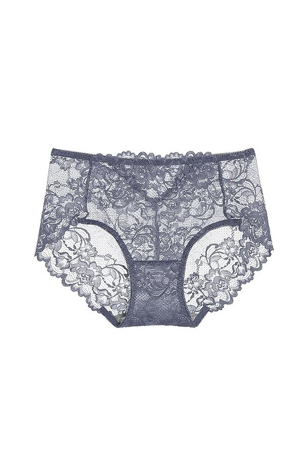 OATTIS 2 Pièces sous-vêtements Sexy pour Femmes avec Fesses Découpées en Dentelle Et Pantalon Triangle Confortable, Entrejamb