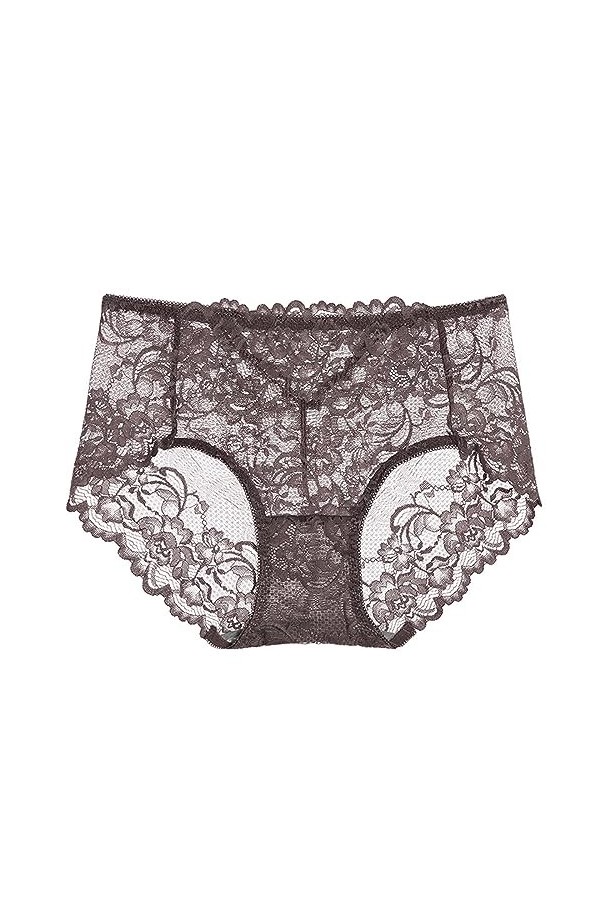 OATTIS 2 Pièces sous-vêtements Sexy pour Femmes avec Fesses Découpées en Dentelle Et Pantalon Triangle Confortable, Entrejamb