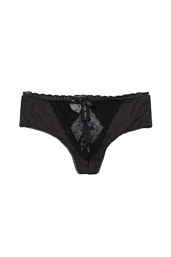 Wolfleague Femmes Culotte Taille Haute String G-String Transparent éRotique Strings Et Tangas Sexy Culottes Lingerie Sexy Ero