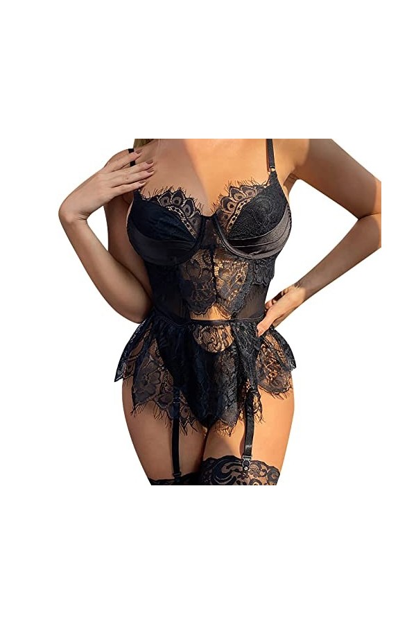 Latex Sexy Lingerie Femme Ensemble Lingerie Body Femme Sexy Chic Lingerie Et Vêtements Sexy Bodysuit Lingerie sexy sexy à tro