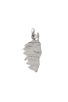 Pendentif en Argent 925/000 - Corse - Bijoux Femme Homme Mixte