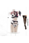 Sorcière Japonaise Uniforme Uniforme Sexy Kawaii Clowns Poker Sexy Lingerie Head Robe Femme Rôle Play Kawaii Bra sous-vêtemen