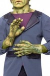 Smiffys 51655 Universal Monsters Frankenstein Gants en latex, pour homme, vert, taille unique