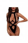 YOMORIO Sexy Damen Desouses für Frauen Sexy Push Up BH Lingerie Gürtel Teddy Babydoll für Frauen Sexy Negligees Reizwäsche Bo