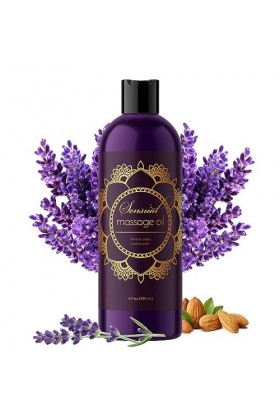 maple holistics Huile de massage sensuelle huile W/Lavande Pure - Relaxing huile damande et Jojoba - Femmes et Hommes â € « 