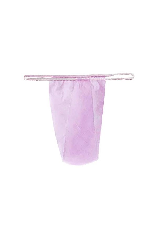 GSDGV 100 pièces Culottes jetables, String Doux en T pour Spa pour Femmes, String Non tissé pour Femmes en Vaporisateur de Br