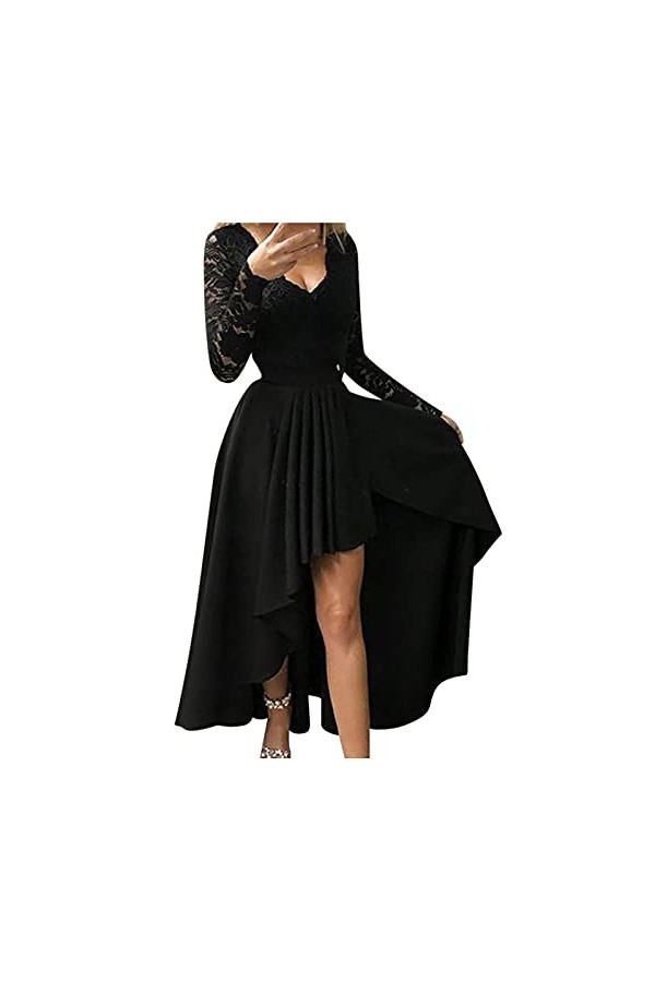 FGUUTYM Robe pour invités de mariage - Robe sexy - Rouge - Mini robe pour femme, rouge, XL