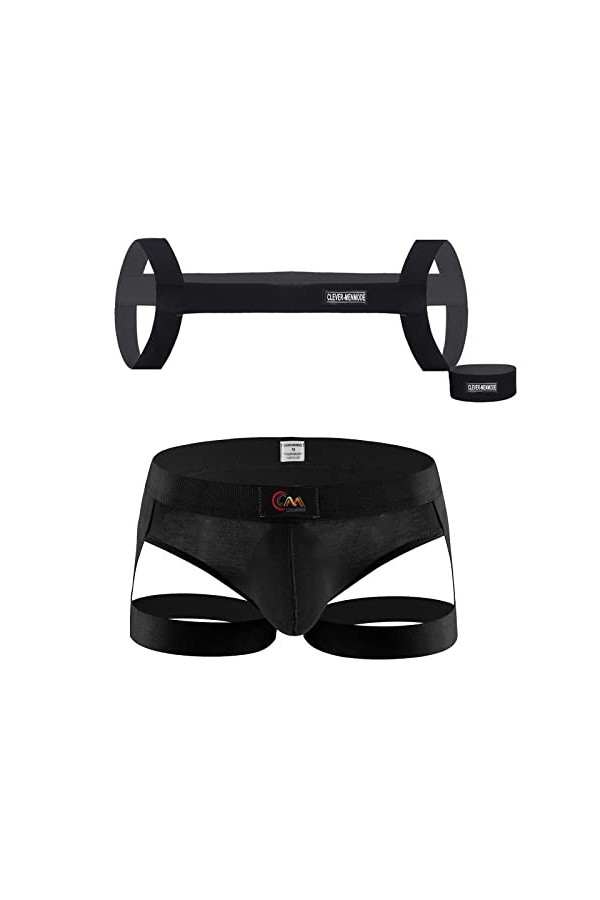 Sous-vêtements sexy pour homme, guêtres string, sangle de poitrine, bretelles dans le dos, ceinture en forme de cœur, collant