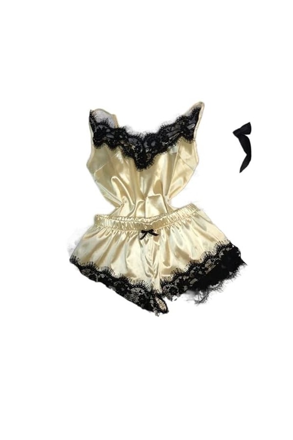 Vêtements sexuels Lingerie Sexy Porno Babydoll vêtements de nuit érotiques femmes sous-vêtements arc dentelle robe de sexe ch