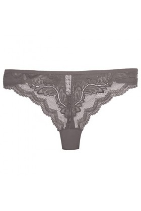 String Sexy En Dentelle For Femme Taille Basse Culotte Sexy 3 Pièces Color : C, Size : S 