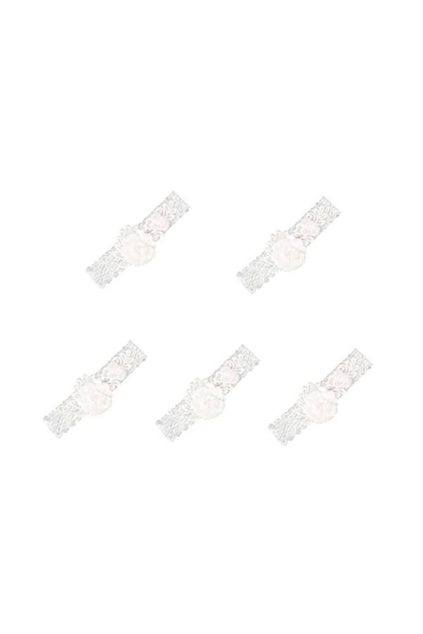 Abaodam 2 Pièces Anneau De Jarretière Ceinture De Jambe Cosplay Jarretières De Mariage De Fleurs Jarretière De Mariage Décor 