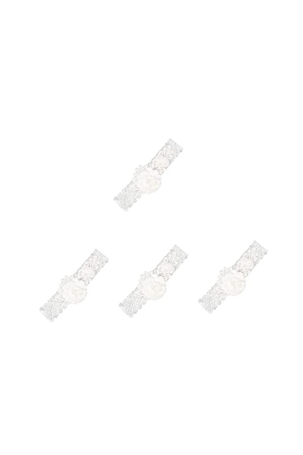 Abaodam 2 Pièces Anneau De Jarretière Ceinture De Jambe Cosplay Jarretières De Mariage De Fleurs Jarretière De Mariage Décor 