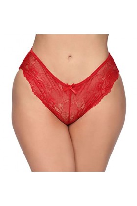Dasongff Culotte Sexy Transparente Femme Culotte Sexy Femme Érotique Ouverte Tanga Sexy A Dentelle Femme String Femme Sexy Ch