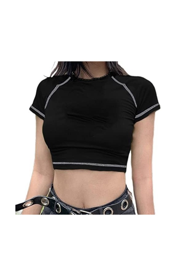 streetwear tops femmes y2k vintage dragon gilet femmes sexy slim tenues femmes débardeur dété tops gothique punk chemise got