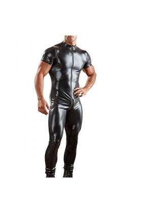 Lingerie sans Complexe Ensemble Slip Sexy Siamois séduisant Sissy Fermeture éclair Body Lingerie vêtements de Nuit Hommes int