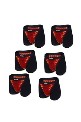 XSION Men Enlargement Boxer Briefs Sous-vêtements Magnétiques De Thérapie Soins De Santé Maillots De Bain Shorts Souples 2/4/