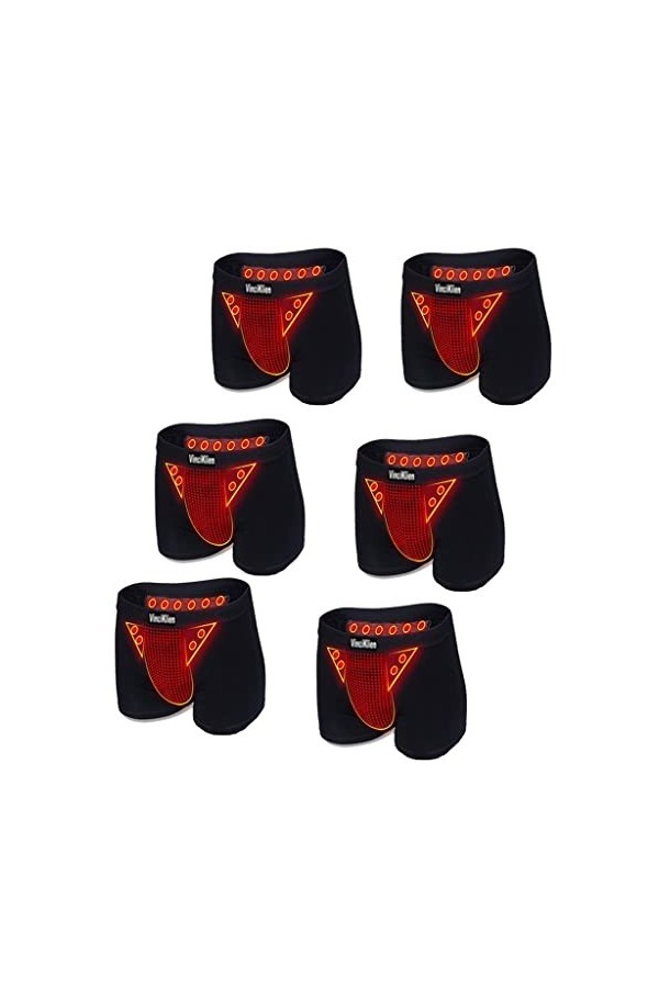 XSION Men Enlargement Boxer Briefs Sous-vêtements Magnétiques De Thérapie Soins De Santé Maillots De Bain Shorts Souples 2/4/