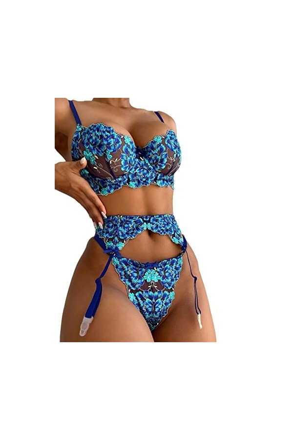 Five Domains Ensemble de sous-vêtements Lingerie de mariée en Dentelle Body Cosplay Womens Slip Dress Body Womens Sexy Babydo