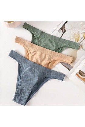 Culotte De Hipster Confortable Femmes Strings Sexy G- String Femme Sous- potes Coton Coton Culottes Culottes Sous- vêtements 